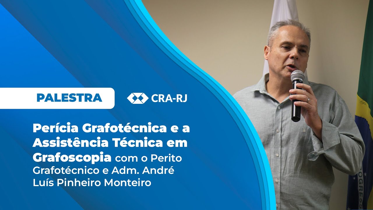 Perícia Grafotécnica e Assistência Técnica em Grafologia, com o Adm. André Luís Pinheiro Monteiro