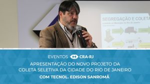 Apresentação do novo projeto da Coletiva Seletiva da cidade do Rio de Janeiro, com Edison Sanromã